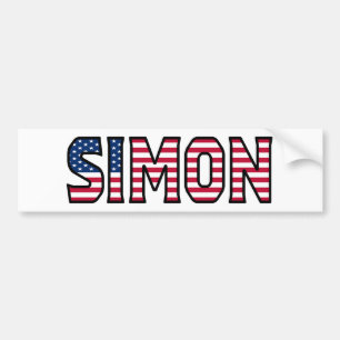 Pegatina Para Coche Simon Name Vorname Estados Unidos Aufkleber Pegati