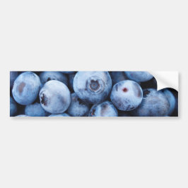 Pegatina Para Coche Simple Foodie Blueberry Pattern