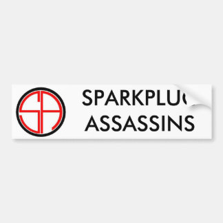 Pegatina Para Coche Sin los retículos, SPARKPLUGASSASSINS