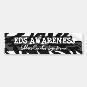 Pegatina Para Coche Síndrome de EDS Ehlers-Danlos Sticker Bumper Stick