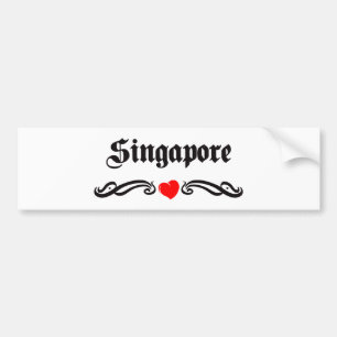 Pegatina Para Coche Singapur