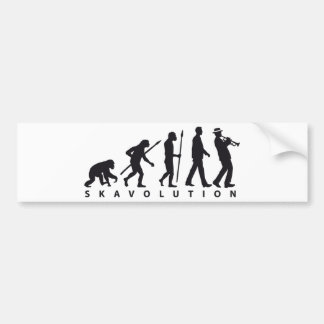 Pegatina Para Coche ska evolution of usted trumpet player