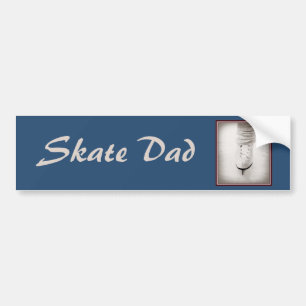 Pegatina Para Coche 'Skate Dad' Bumper Sticker