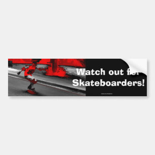 Pegatina Para Coche Skater - Skateboard
