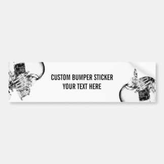 Pegatina Para Coche Skeleton Skull personalizable-Ray