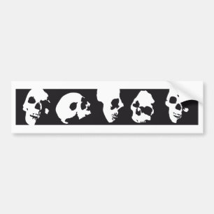Pegatina Para Coche skull