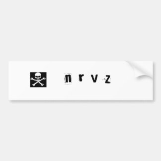 Pegatina Para Coche skull2, n r v z