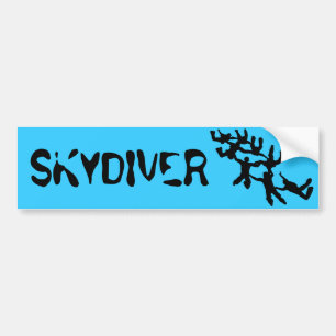 PEGATINA PARA COCHE SKYDIVER