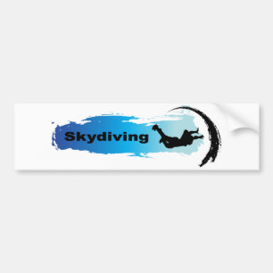 Pegatina Para Coche Skydiving único