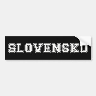 Pegatina Para Coche Slovensko