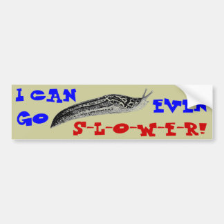 Pegatina Para Coche ¡Slug-Off!