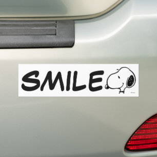 Pegatina Para Coche Snoopy Smile Giggle Laugh