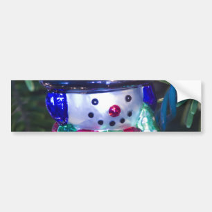 Pegatina Para Coche Snowman Ornament