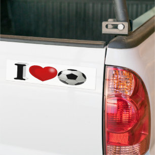 Pegatina Para Coche Soccer Fan