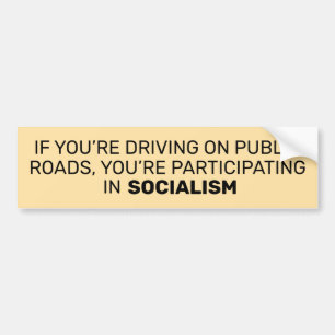 Pegatina Para Coche Socialismo