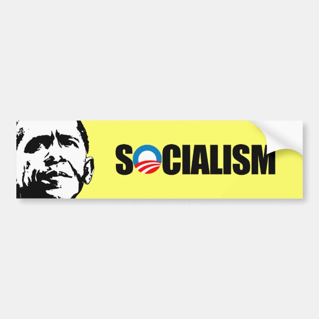 Pegatina Para Coche Socialismo (Frente)