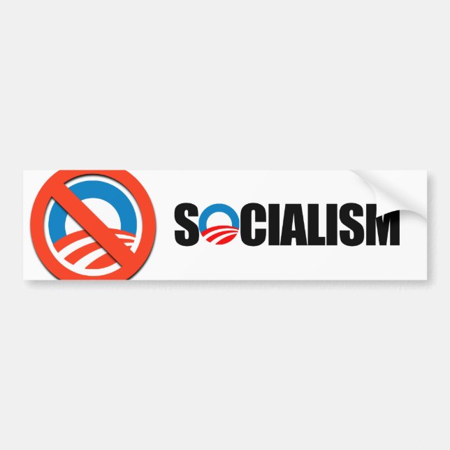 Pegatina Para Coche Socialismo (Frente)