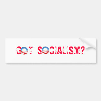 Pegatina Para Coche ¿Socialismo conseguido?