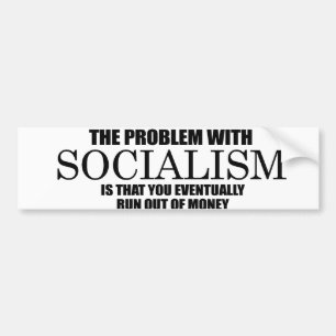 Pegatina Para Coche Socialismo - corra del dinero