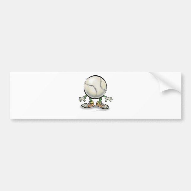 Pegatina Para Coche Softbol (Frente)