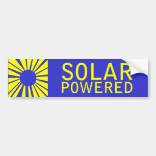 Pegatina Para Coche solar accionado