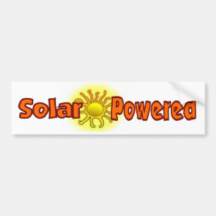 Pegatina Para Coche Solar alimentado