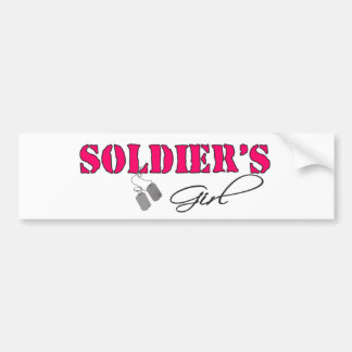 Pegatina Para Coche SoldiersGirl