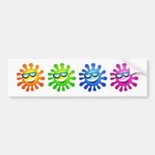 Pegatina Para Coche Soles frescos