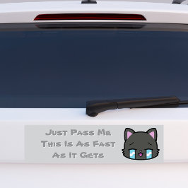 Pegatina Para Coche Sólo pásame esto tan rápido como se hace