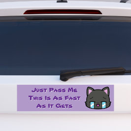 Pegatina Para Coche Sólo pásame esto tan rápido como se hace