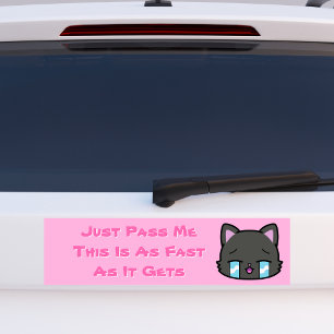 Pegatina Para Coche Sólo pásame esto tan rápido como se hace