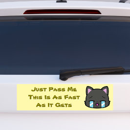 Pegatina Para Coche Sólo pásame esto tan rápido como se hace