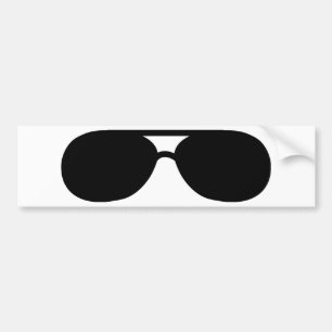 Pegatina Para Coche sombras de las gafas de sol del chulo