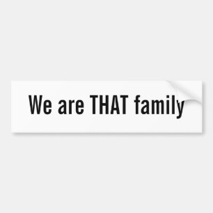 Pegatina Para Coche Somos ESA familia