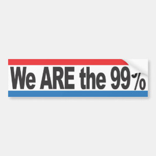 Pegatina Para Coche Somos los 99%