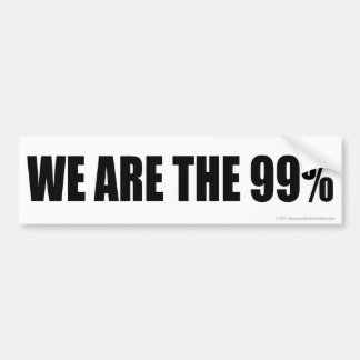 Pegatina Para Coche Somos los 99%
