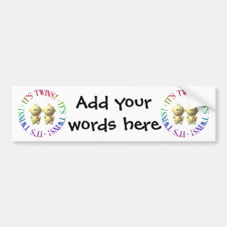 Pegatina Para Coche ¡Son gemelos!