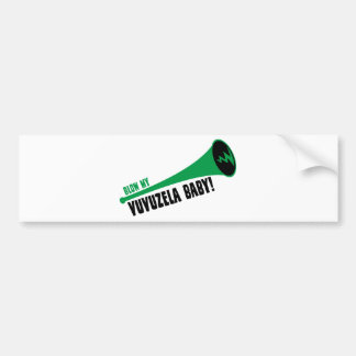 Pegatina Para Coche Sople a mi bebé de Vuvuzela