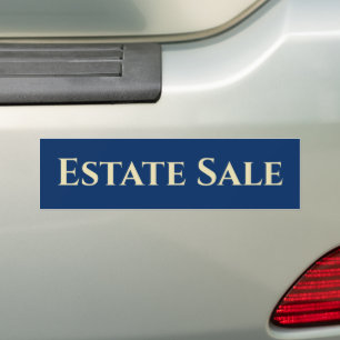 Pegatina Para Coche Soporte de ventas inmobiliarias