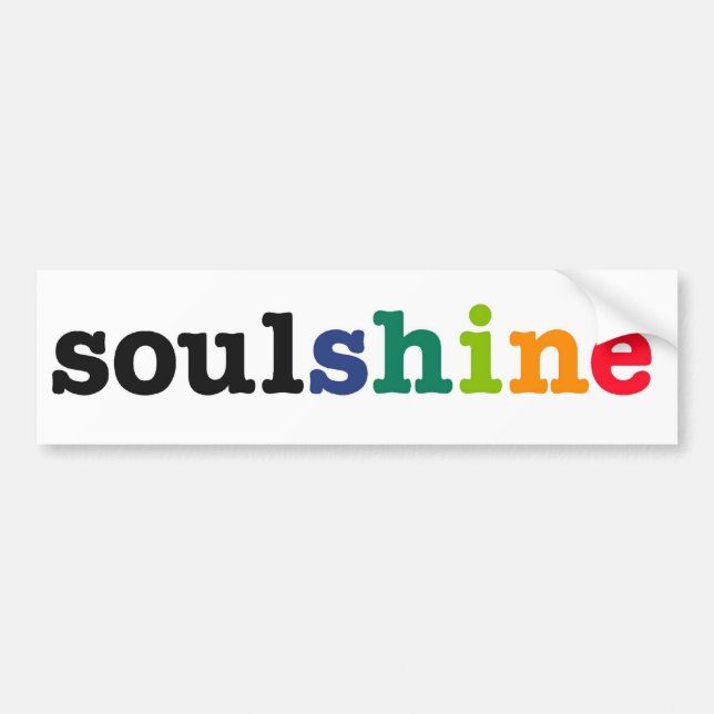 Pegatina Para Coche soulshine (Frente)