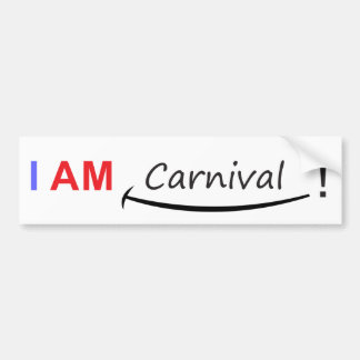 Pegatina Para Coche Soy carnaval