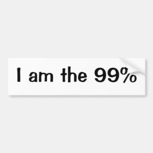 Pegatina Para Coche Soy el 99%