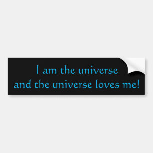 Pegatina Para Coche Soy El Universo