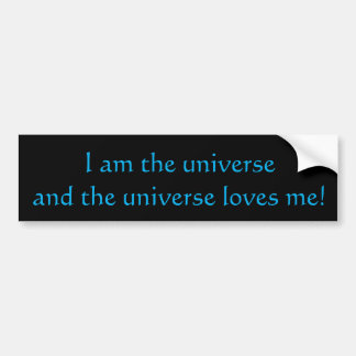 Pegatina Para Coche Soy El Universo