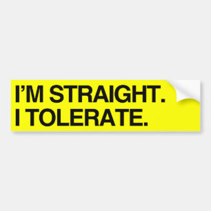 Pegatina Para Coche SOY HETERO. TOLERO - .png