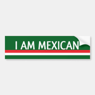 PEGATINA PARA COCHE SOY MEXICANO