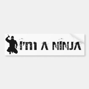 Pegatina Para Coche Soy NINJA de A