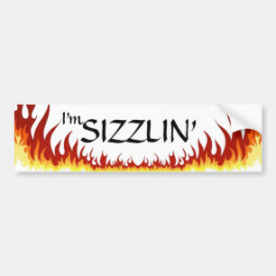 Pegatina Para Coche Soy Sizzlin'