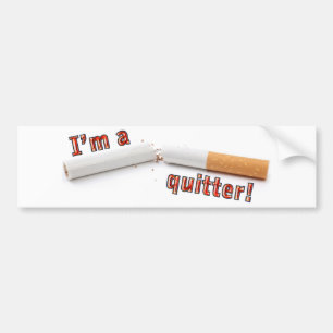 Pegatina Para Coche ¡Soy un quitter!
