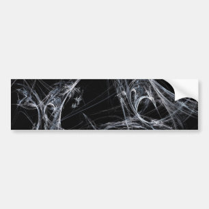 Pegatina Para Coche Spider Web Fractal Background Bumper Sticker